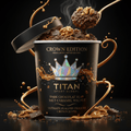 Crown Edition Dark Chocolate Sea Salt Caramel Walnut Oatmeal Cup