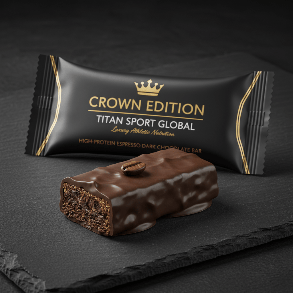 Crown Espresso Dark Chocolate Protein Bar — TITAN SPORT GLOBAL