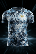 TITAN Men's Arctic Fractal Training Tee Glacier Edition
