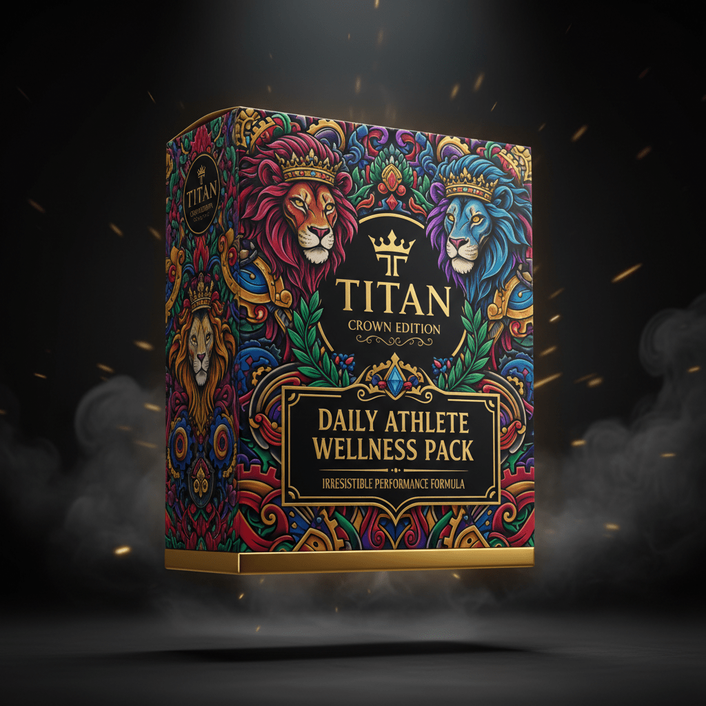 TITAN Daily Athlete Wellness Pack — Crown Edition