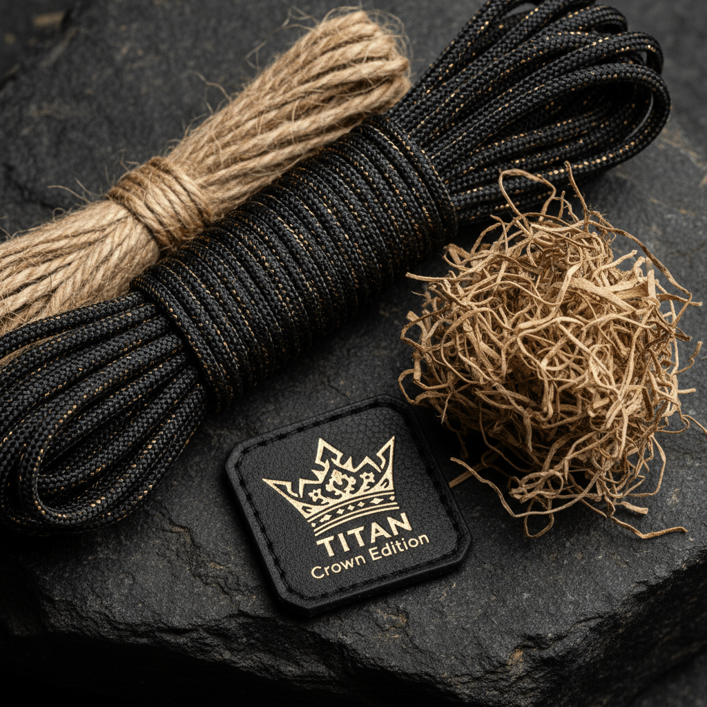 TITAN NaturalSpark Tinder Bundle Kit — Crown Edition
