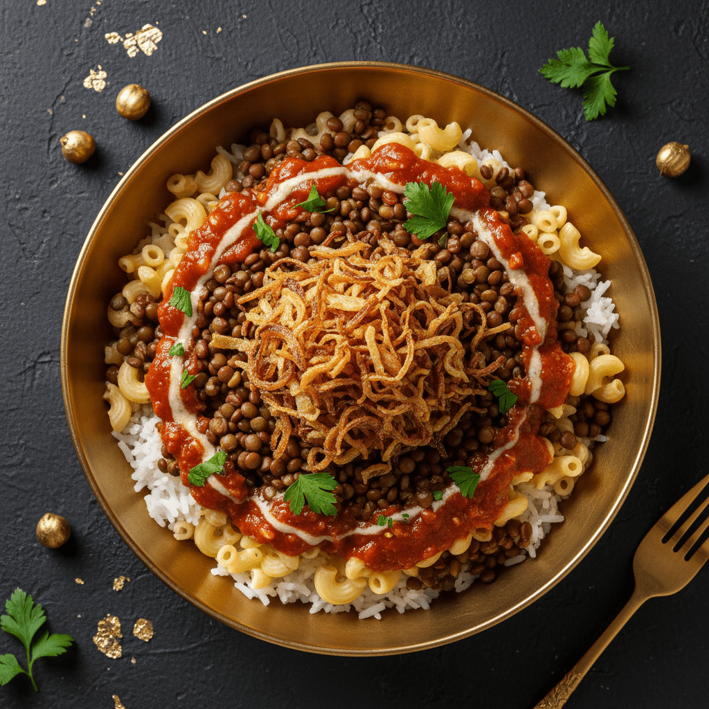 TITAN Egyptian Koshari Vegan Muscle Dinner Bowl