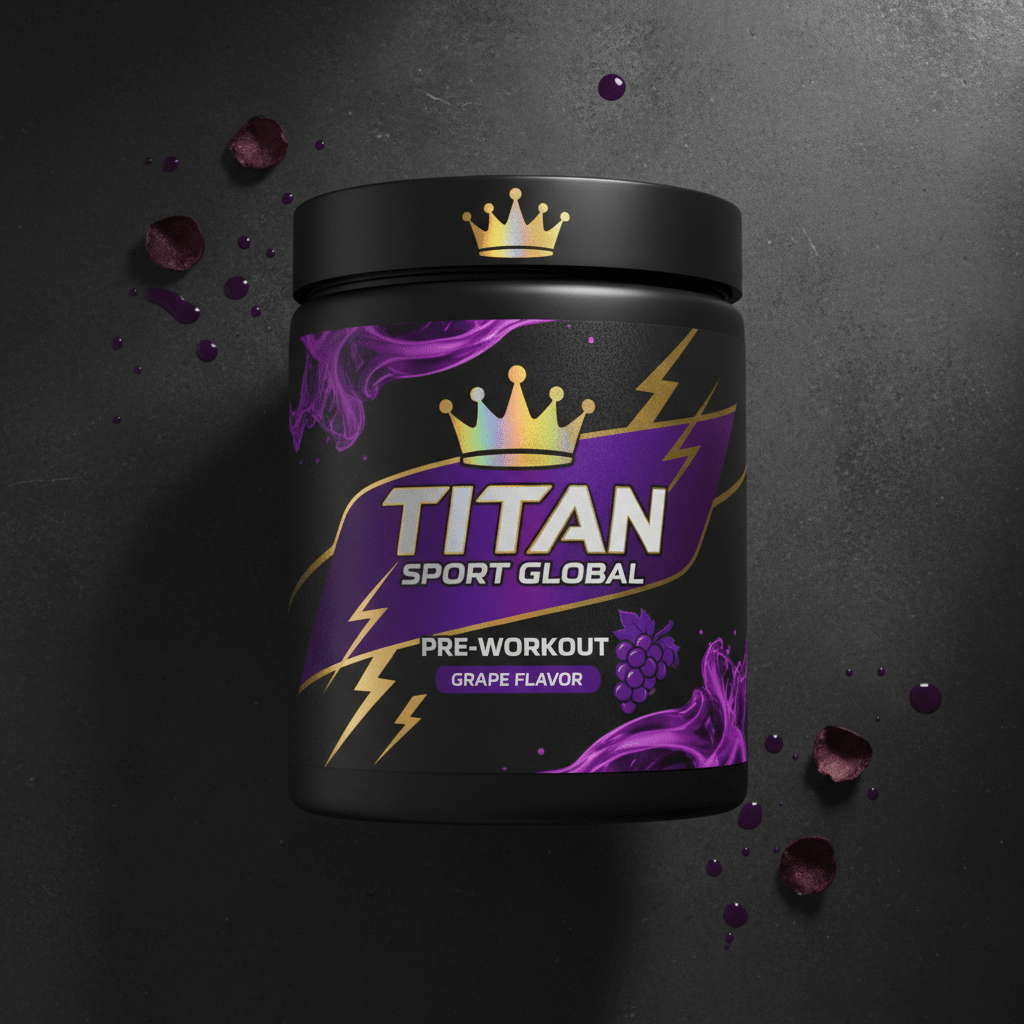 TITAN Grape Thunder Pre-Workout Crown Edition