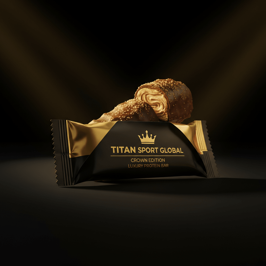 TITAN Crown Dark Chocolate Churro Protein Bar - Crown Edition