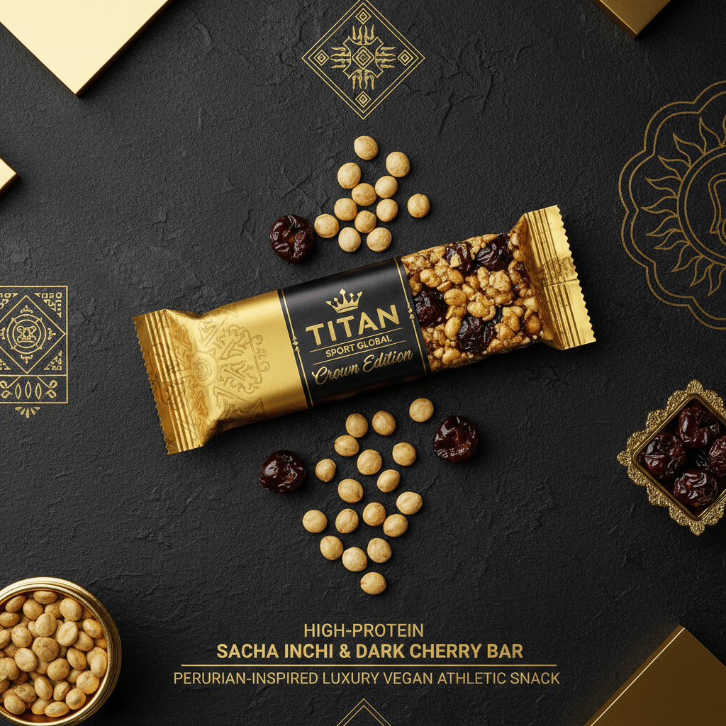 TITAN High-Protein Sacha Inchi & Dark Cherry Protein Bar