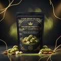 Crown High-Protein Matcha White Chocolate Almond Clusters