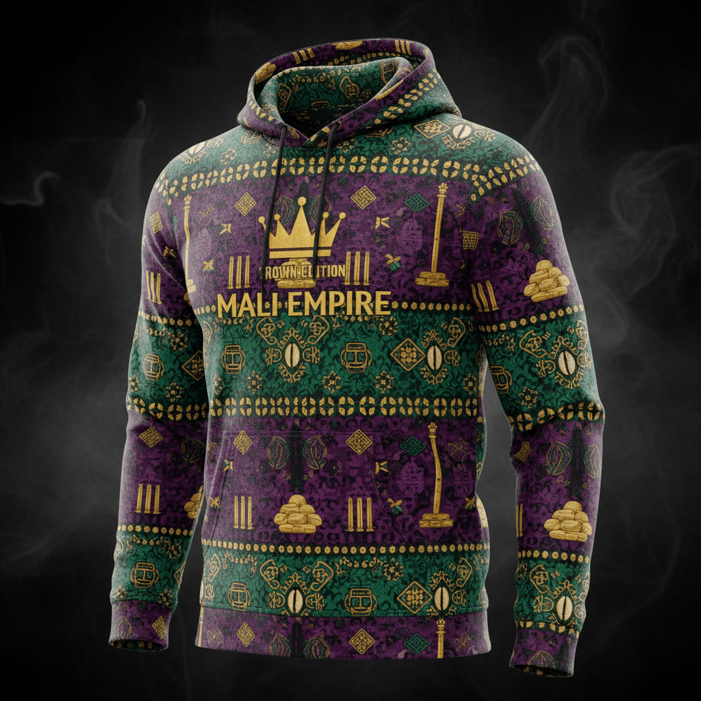 TITAN Mali Empire Pullover Hoodie — Mansa Edition