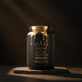 TITAN Whey Protein Dark Chocolate Crown Edition black gold tub