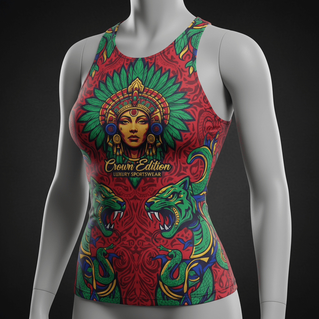 TITAN Women’s Aztec Warrior Queen Tank — Xochitl Edition