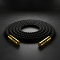 TITAN Crown Edition Battle Rope matte black gold