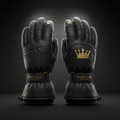 TITAN Crown Ski Gloves Waterproof Insulated Gauntlet