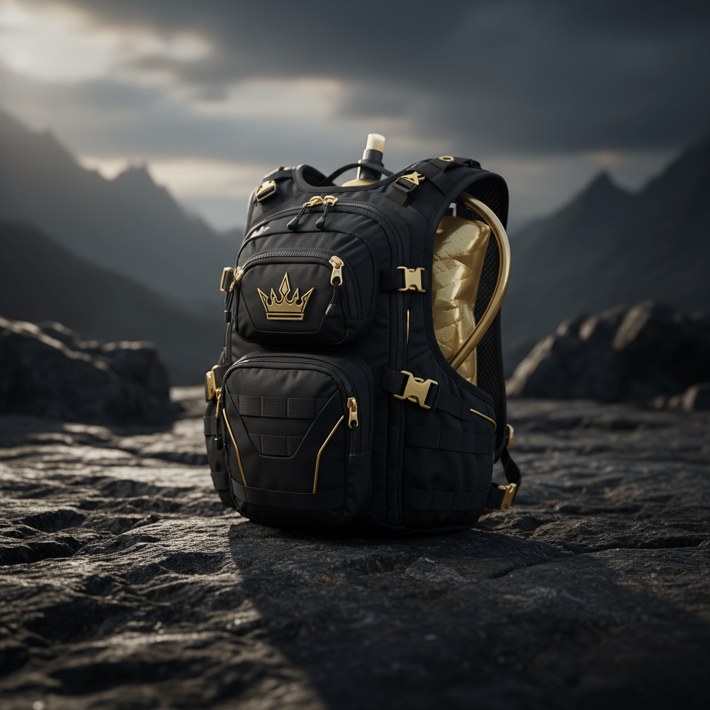 TITAN HydroForce Elite Tactical Hydration Vest — Crown Edition