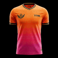 TITAN Soccer Jersey Neon Sunset Crown SWAG Edition