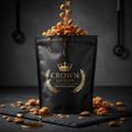 TITAN Protein Granola – Honey Almond Toasted — Crown Edition matte black packaging