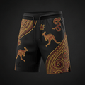 TITAN Aboriginal Dreamtime Training Shorts — Songline Edition
