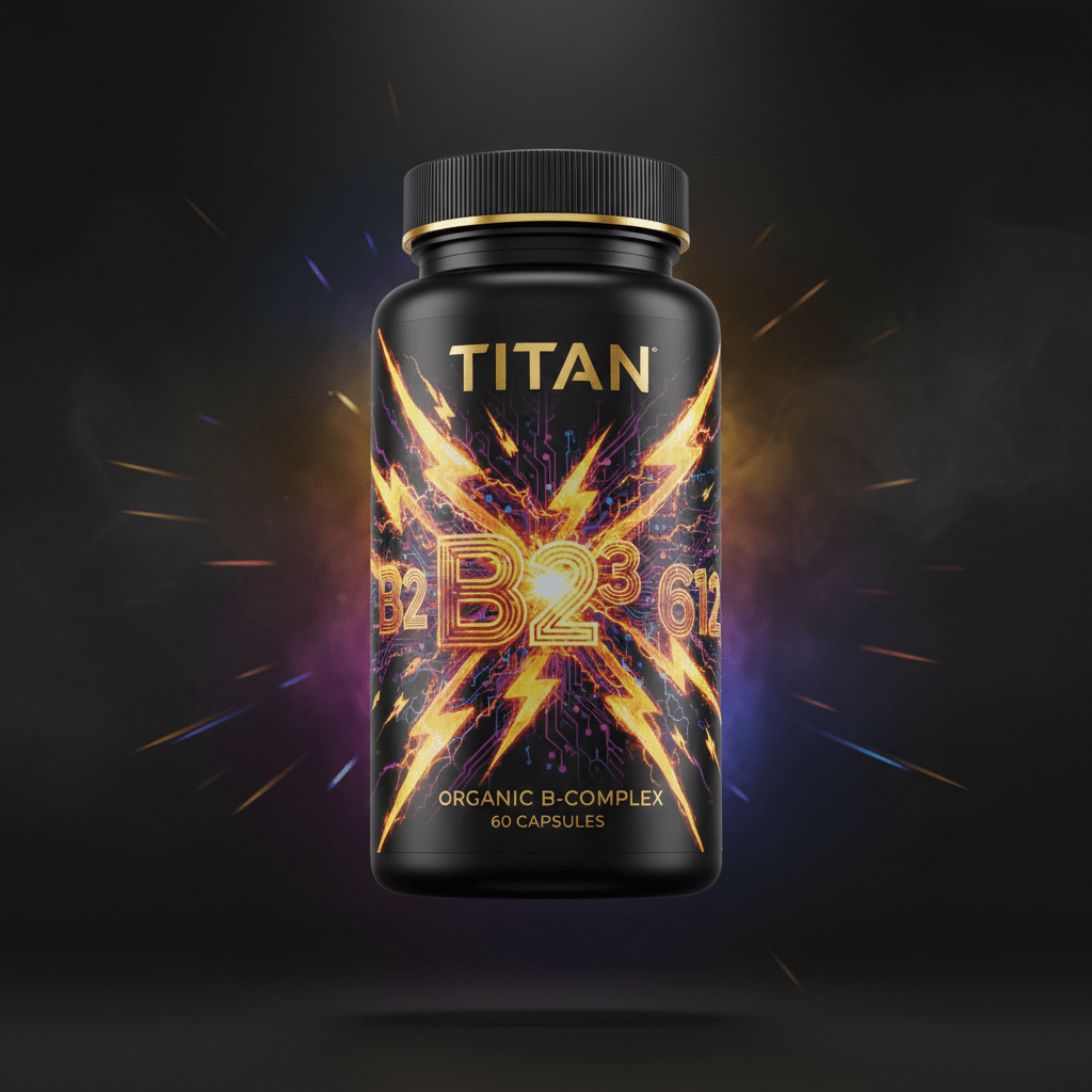 TITAN Organic B-Complex - Energy & Nervous System Support