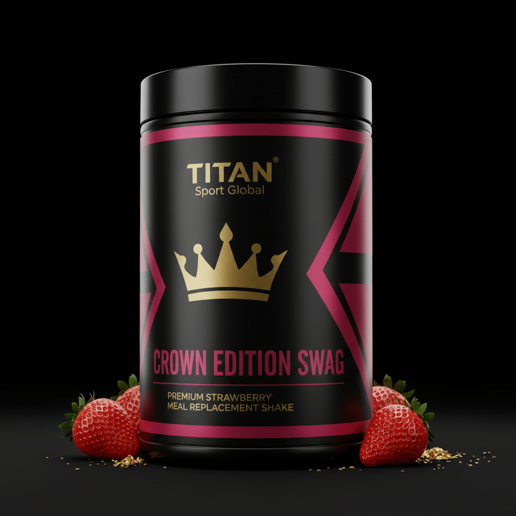 TITAN Meal Replacement Shake — Strawberry Crown SWAG