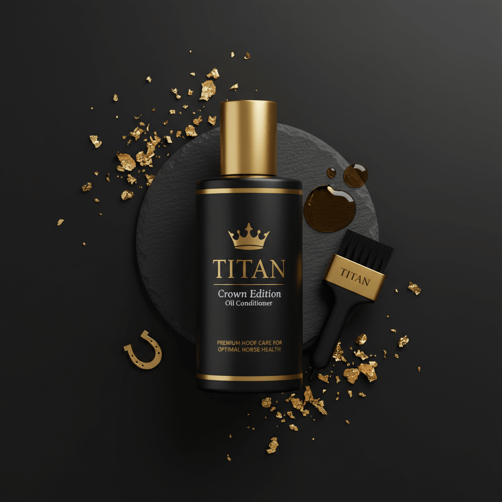 TITAN Crown Edition Equestrian Horse Hoof Oil