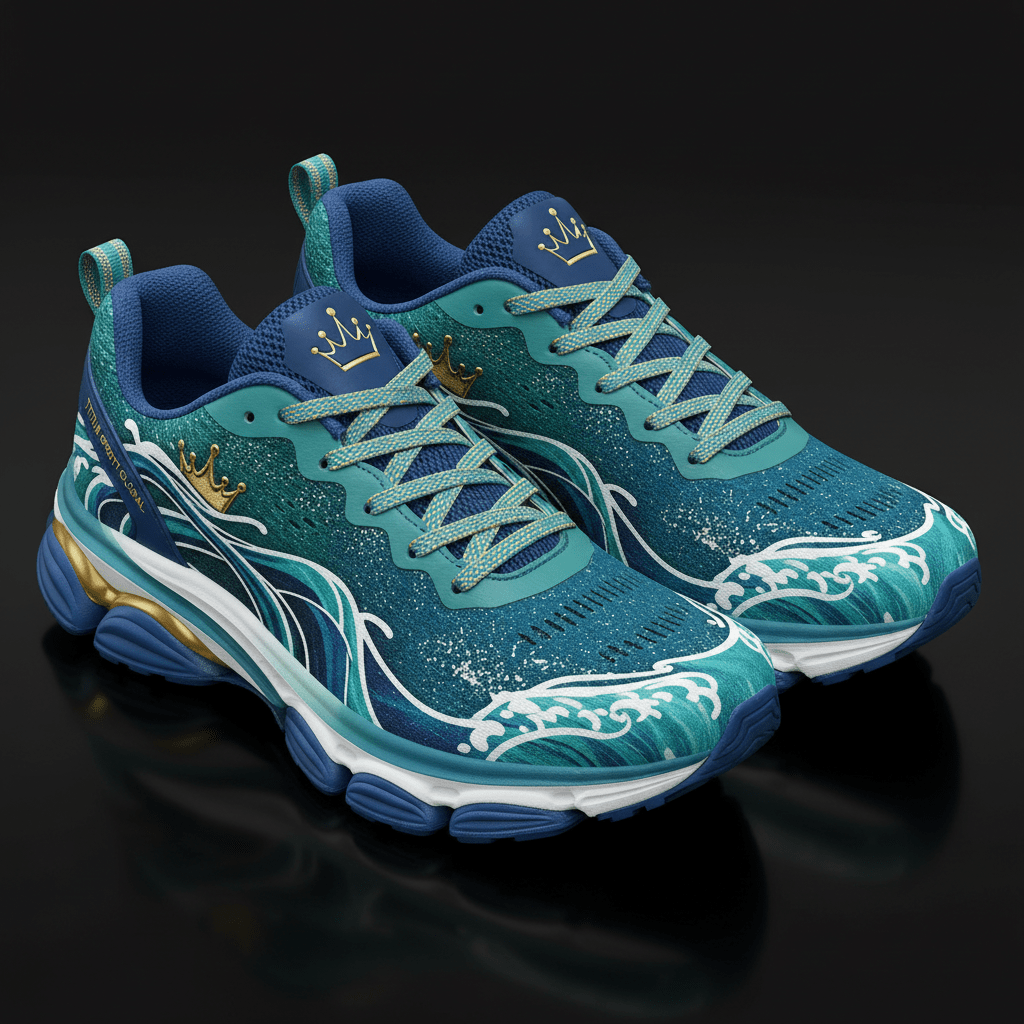 TITAN Women's Ocean Wave Crown Running Shoes