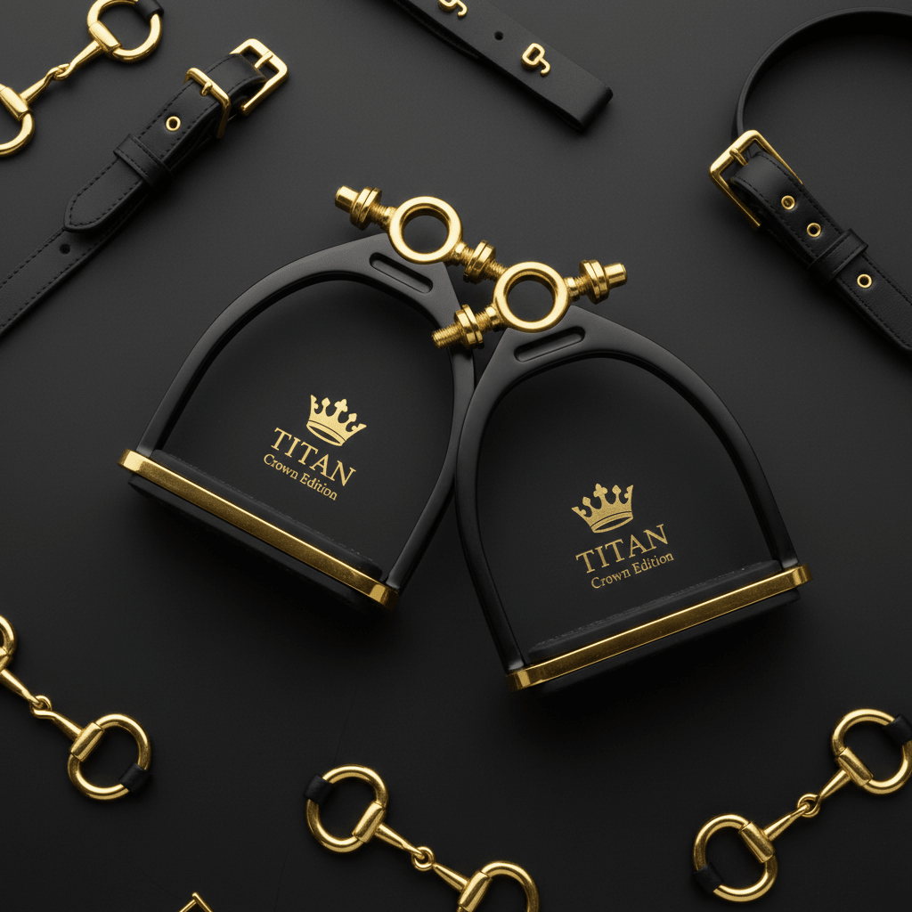 TITAN Crown Edition Equestrian Stirrup Irons
