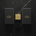 TITAN Yoga Blocks Set Crown SWAG Edition black gold foam pair