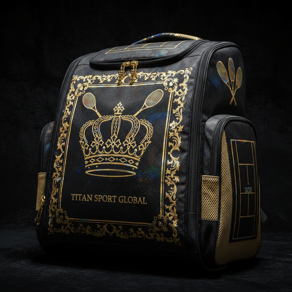 TITAN Crown Elite Tennis Racket Bag — Grand Slam Edition