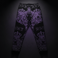 TITAN Men's Crown Edition Lounge Pants Electric Purple Silver
