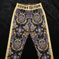 TITAN Crown Edition Tattoo Art Royal Crest Track Pants Women's Athletic Bottoms