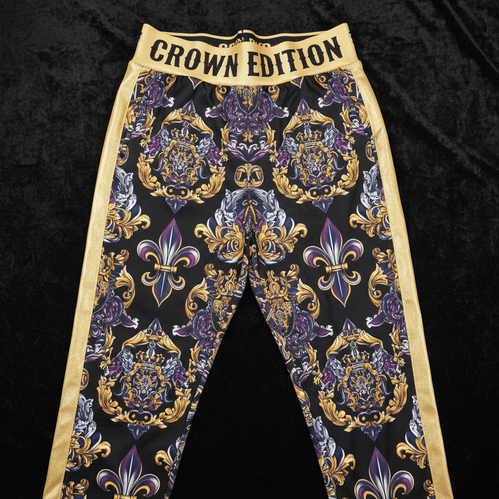 TITAN Crown Edition Tattoo Art Royal Crest Track Pants Women's Athletic Bottoms