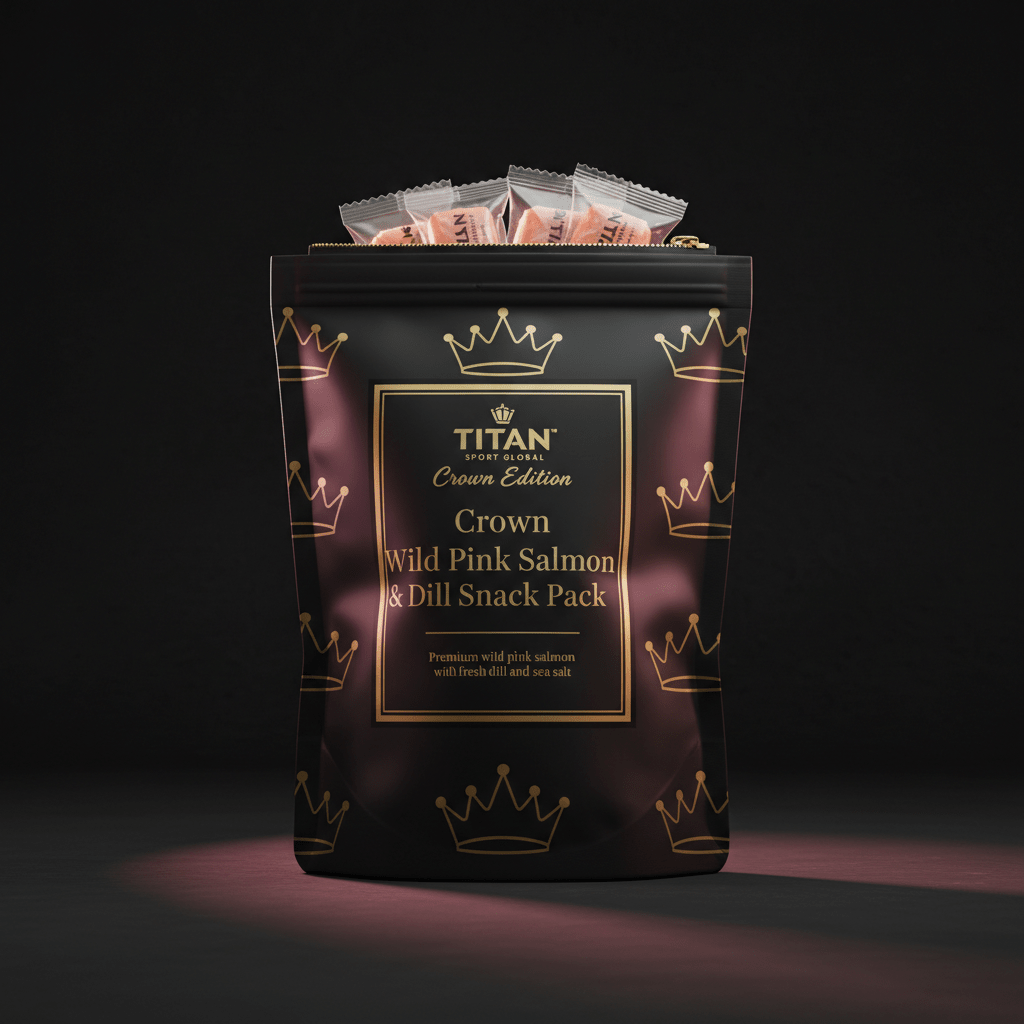 Crown Wild Pink Salmon & Dill Snack Pack - TITAN SPORT GLOBAL