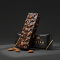 Crown Dark Chocolate Almond Protein Bar — TITAN SPORT GLOBAL