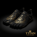 TITAN Midnight Gold Five-Finger Barefoot Shoe
