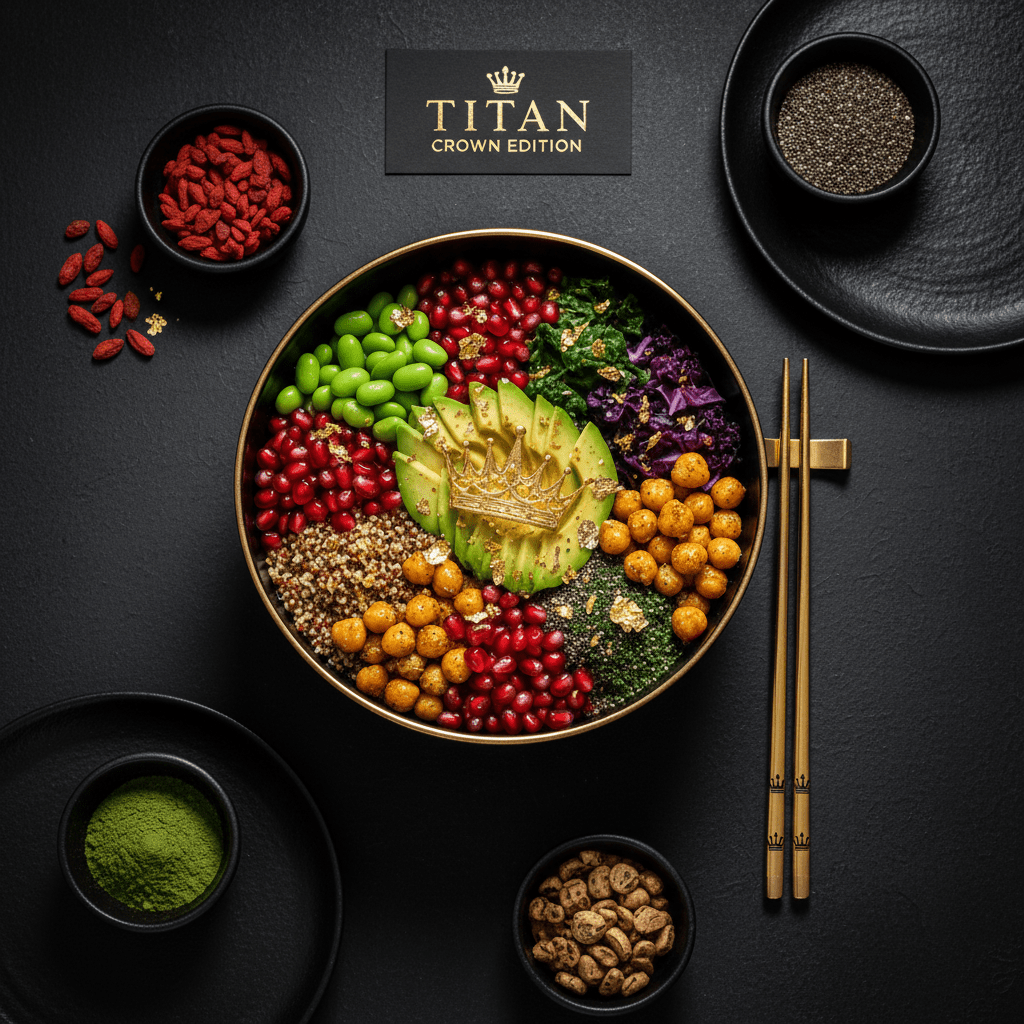 TITAN Crown Edition Global Vegan Power Lunch Bowl
