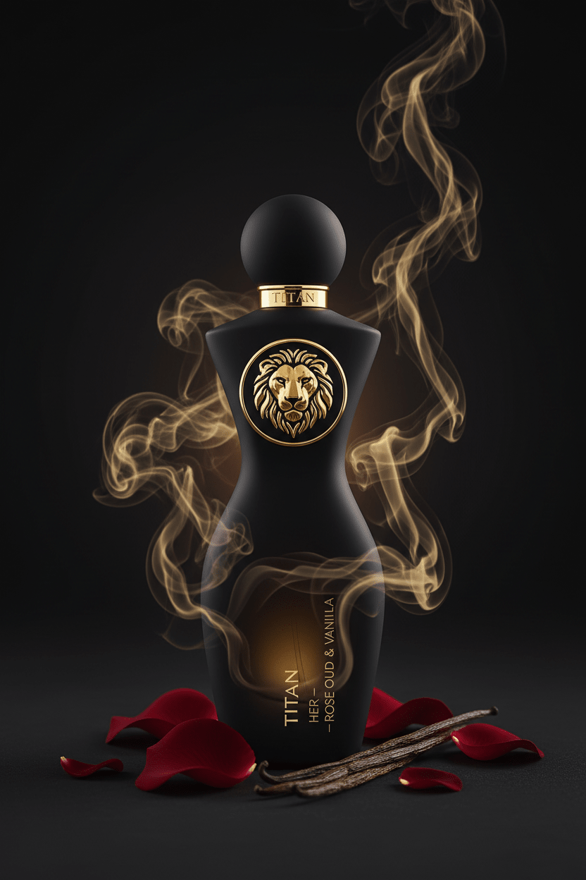 TITAN HER Rose Oud Vanilla Perfume