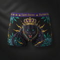 TITAN Men's Boxer Briefs Black Panther Crown Edition