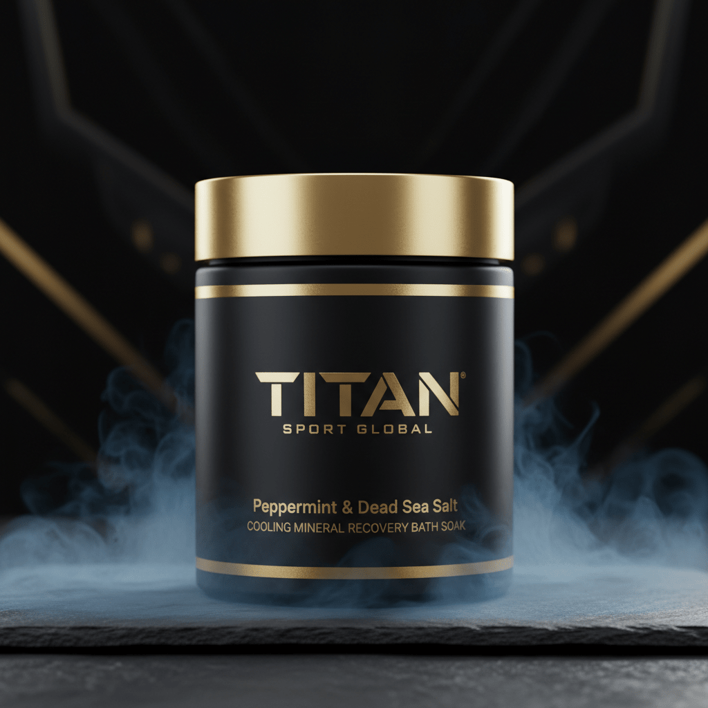TITAN HIM Bath Soak Peppermint & Dead Sea Salt