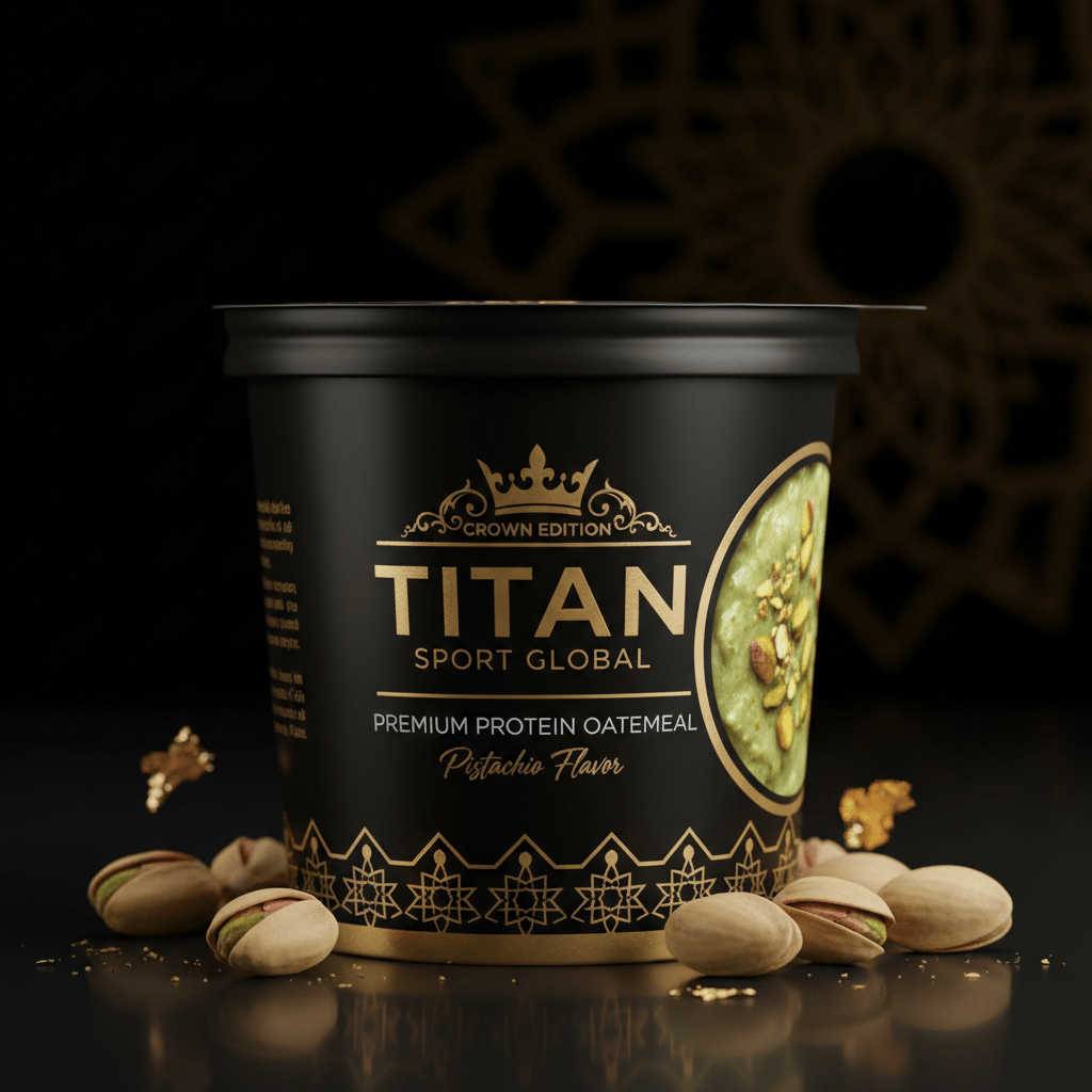 Crown High-Protein Pistachio Oatmeal Cup