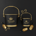 TITAN Crown Edition Equestrian Horse Stable Bucket Set