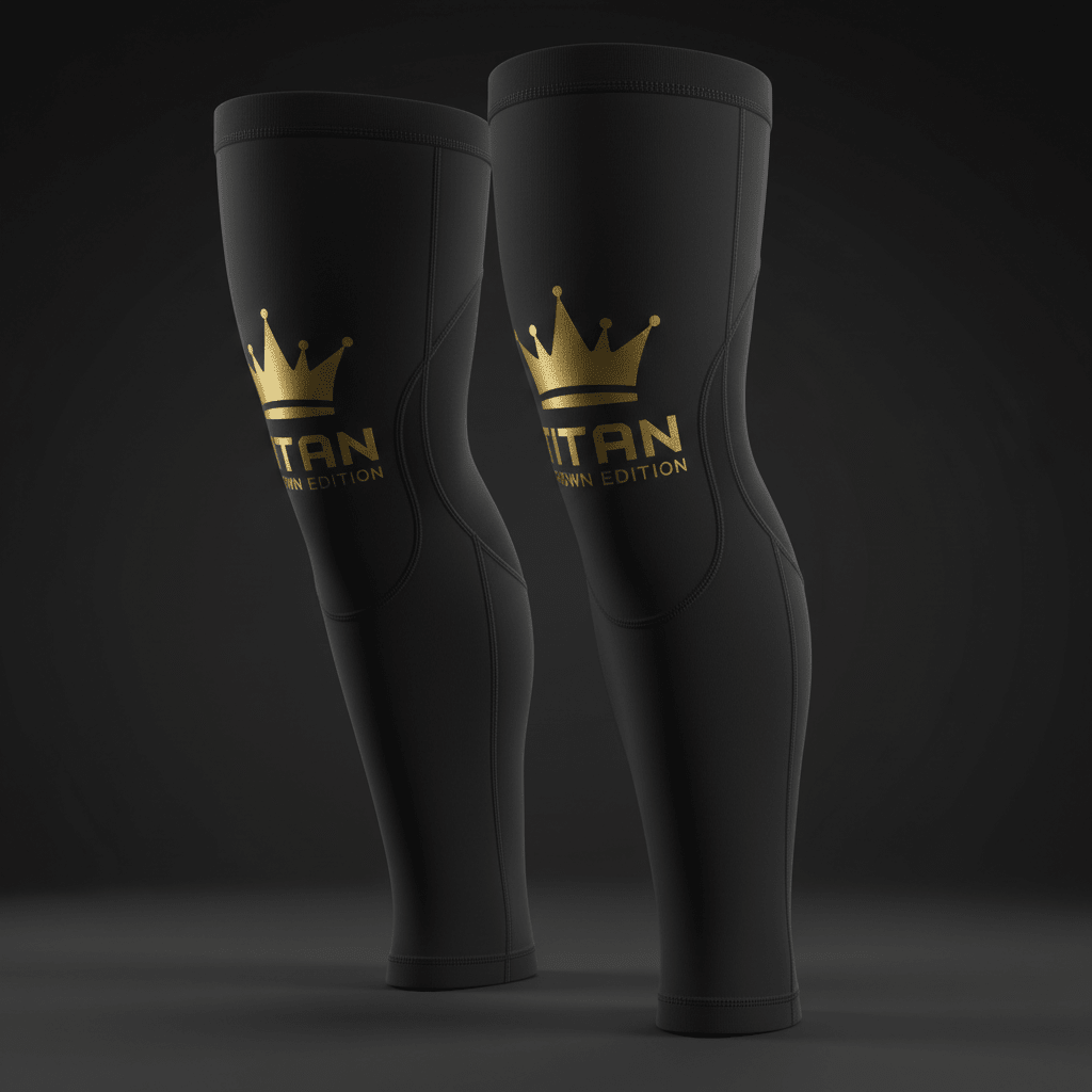 TITAN Shin Splint Compression Sleeve - Lower Leg Pain Relief Running Sleeve