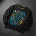 TITAN Women's Polynesian Sea Turtle Crewneck — Honu Edition