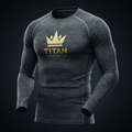 TITAN Thermal Base Layer — Men's Cold Weather Long Sleeve Training Shirt