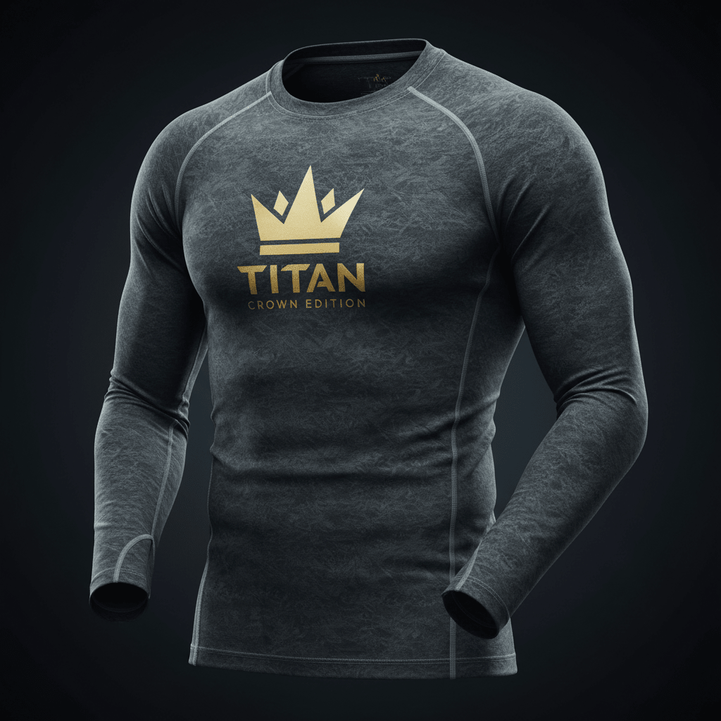 TITAN Thermal Base Layer — Men's Cold Weather Long Sleeve Training Shirt