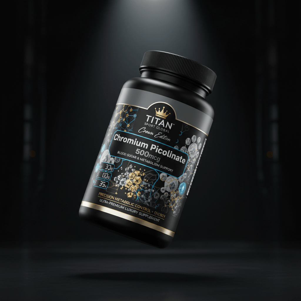 TITAN Chromium Picolinate 500mcg - Crown Edition bottle shot