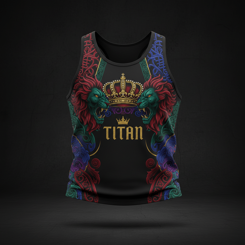 TITAN Men's Muscle Tank - Crown Edition
