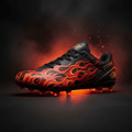 TITAN Sport Cleat Crimson Fire Crown Edition