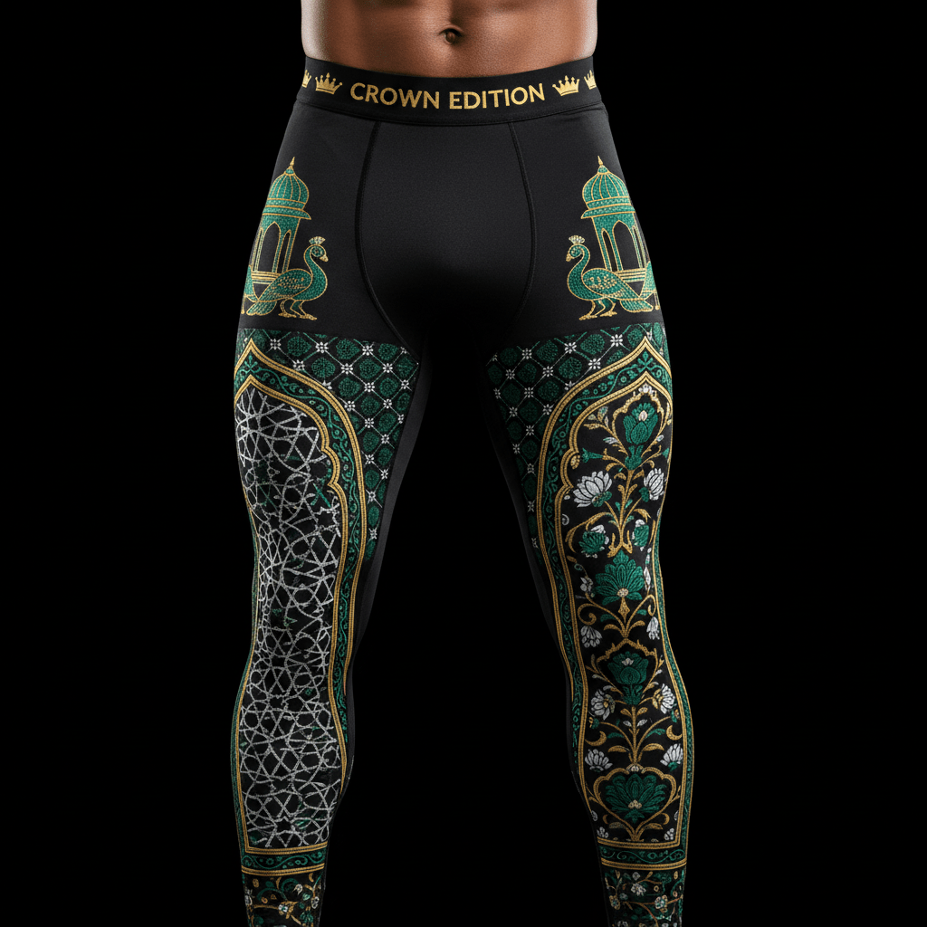 TITAN Mughal Empire Compression Tights — Shahenshah Edition