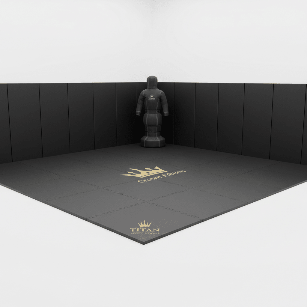 TITAN MMA & Wrestling Home Gym Mat System — Crown Edition