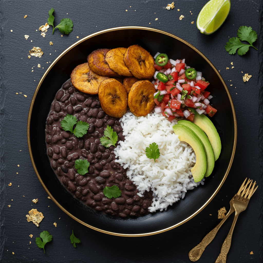 TITAN Guatemalan Vegan Black Bean & Plantain Lunch Bowl