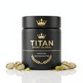 Crown High-Protein Pistachio Butter — Crown Edition matte black jar