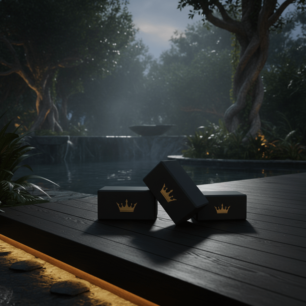 TITAN Off-Grid Yoga Block Set Crown Edition